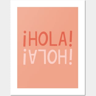 Hola Hand Lettering Posters and Art